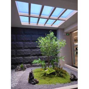 Aluminum LED Skylight with 240W Power Consumption 90° Light Direction White