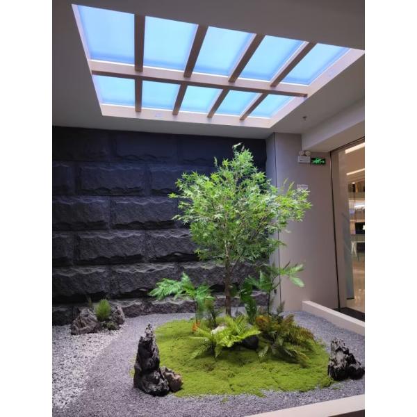 Aluminum LED Skylight with 240W Power Consumption 90° Light Direction White