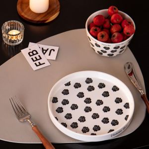 Under Glazed Technique Porcelain Dinnerware Set Ramadan Gift Tableware For 1