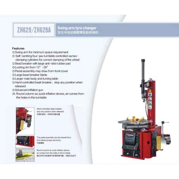 Swing Arm Tyre Changer Zh629