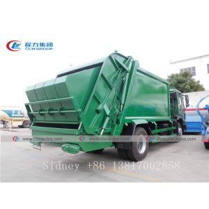 Sinotruk Howo 4X2 300HP Garbage Compactor Truck