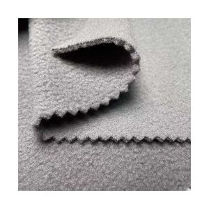 recycle PET Polar fleece double brush single fleece polyester fabric for winter