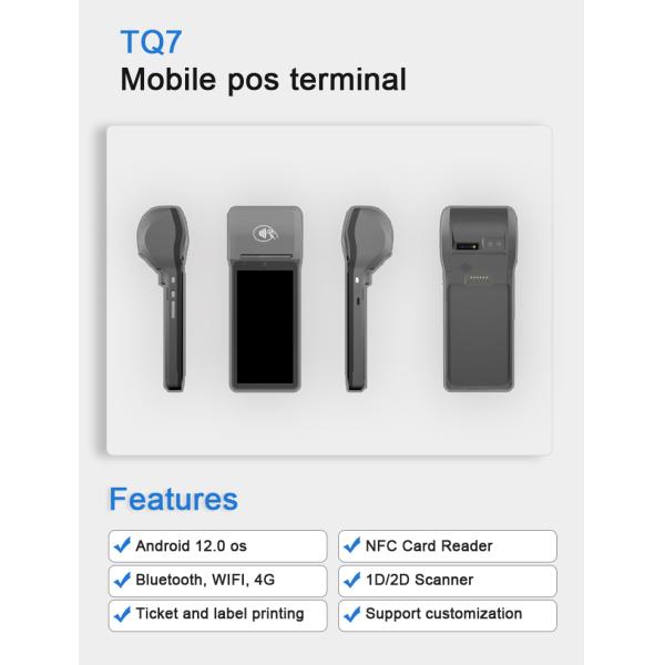 Warehouse Management Android Smart POS Terminal Device With NFC Scanner