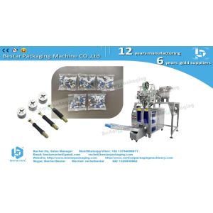 Automatic packing machine with counting function for metal hooks packaging