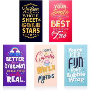 Custom Printed Paper Blank Greeting Motivational Quote Cards