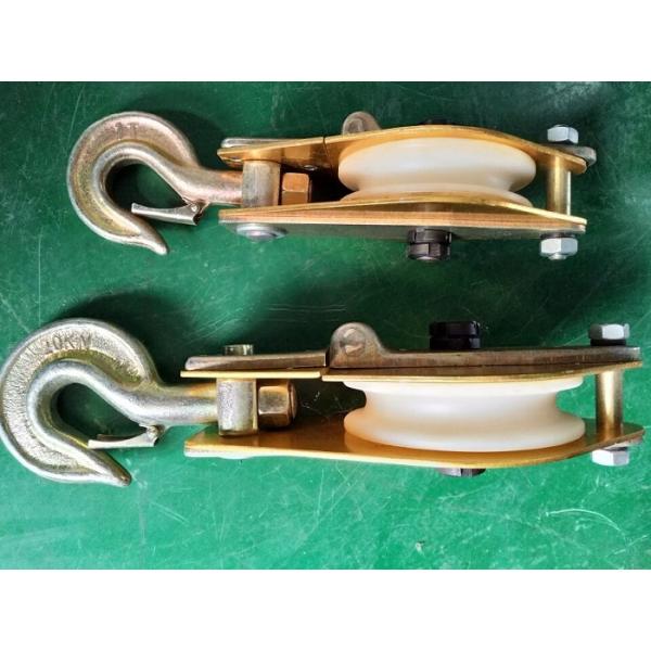 Aluminum Alloy Plated Nylon Sheave Hoisting Tackle