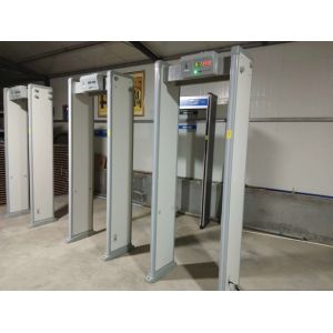 Human Body Temperature Walk Through Metal Detector Gate For Anti Coronavirus