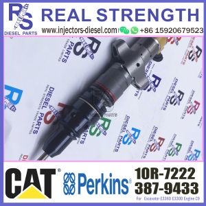 266-4446 387-9433 3879433 Diesel Injector 10R7222 10R-7222 for C9 Engine
