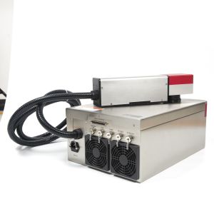 Aluminum Metal Laser Marking Machine Fiber Engraving CODE39 CODE128 110X110mm