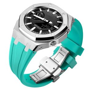 5Th Generation Stainless Steel Watch Case And Band For Casio Ga2100 Modification