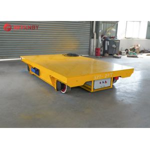 Aluminium Factory Push Button Operate Track Handling Vehicle