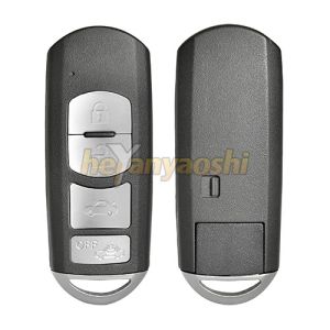 Wholesale Mazda 4 Buttons Smart Key Shell with Emergency Key Insert from china suppliers