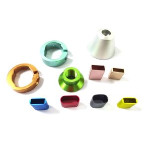 Silver Anodized CNC Precision Machined Parts , 0.002mm CNC Machine Aluminum