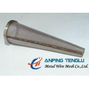 Stainless Steel Conical Strainers/Mesh Filter With Flat/Sharp Bottom