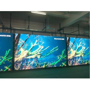 HD advertisement P8 SMD LED Screen Outdoor 160×160 module 7000cd / sqm p8