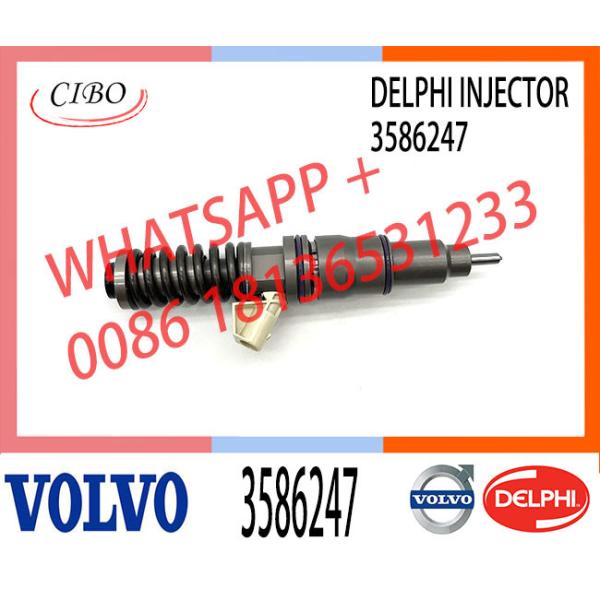 Diesel Fuel 2 Pins Injector BEBE4C15001 BEBE4C10001 Common Rail Injection Nozzle 3586247 For VOL 9.0 LITRE TRUCK