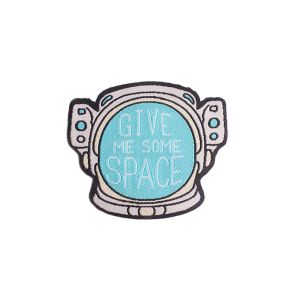 Fantastic Design Iron On Embroidery Applique Custom Size Shape For Jackets Bags