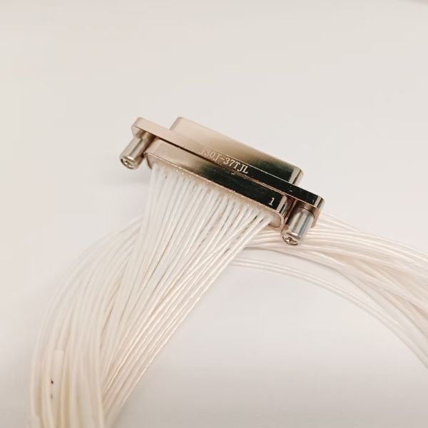 74 Pin Right Angle Micro Rectangular Connector with Metal Casing for PCB Mount Applications