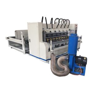 Automatic Feeder Corrugated Slitter Scorer Machine With Paper Collection