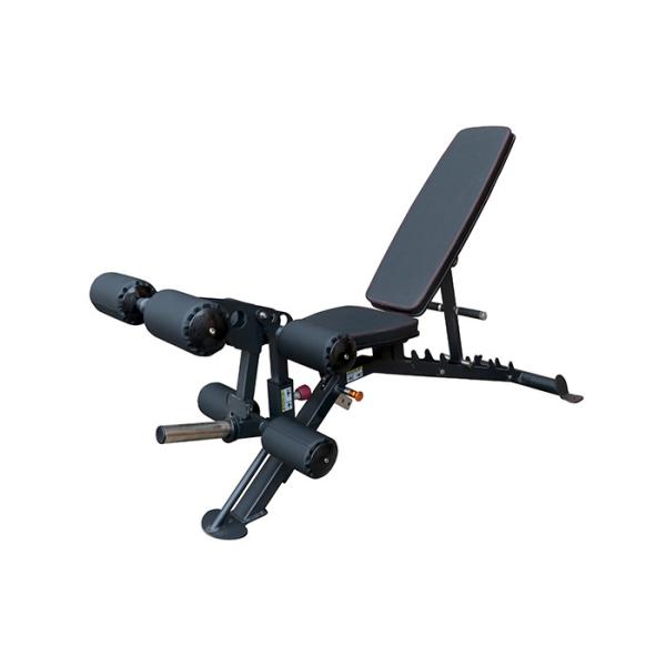 Quality Multi Function Adjustable Exercise Bench With Weight Plates for sale