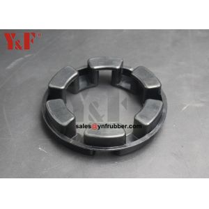 Cylindrical Rubber Coupling Pipe Connectors Flexible Heat Resistance