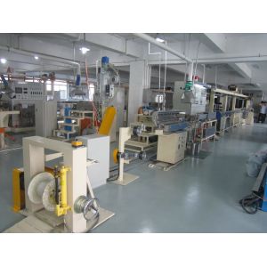 Wholesale FC Cable Extrusion Machine , FEP FPA ETFE Plastic Extrusion Line With Screw Dia 35mm from china suppliers