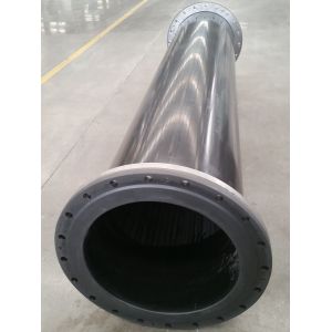 Ultra Tough Flange Connected UHMWPE Slurry Pipe For Dredging
