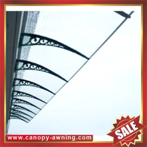 excellent waterproofing wind resistance DIY pc polycarbonate awning canopies