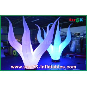 China Attractive Led Inflatable Lighting Water Plants 1m - 3m Diameter on sale