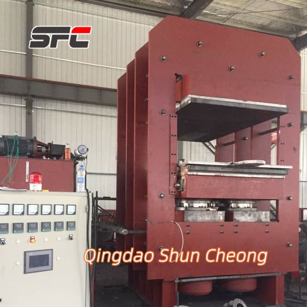 Frame-type Plate Rubber Vulcanizing Press Machine with PLC Control, Customizable Pressure Range, and Electric/Steam/Oil Heating