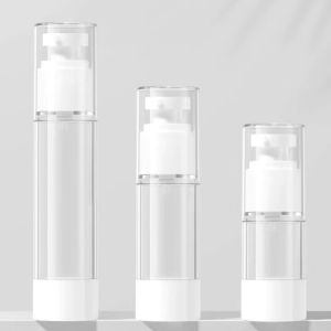 Plastic Airless Bottle 15ml to 120ml with Sprayer Head