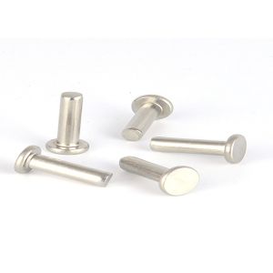 Round Mushroom CSK Flat Head Solid Rivets Class Grade 12.9 Corrosion Prevention