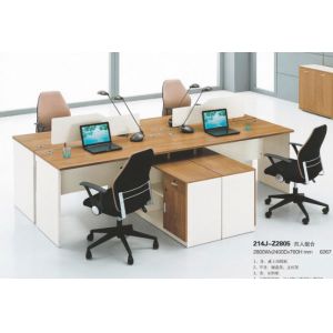 Wholesale modern 4 seater office staff workstation furniture in warehouse in Foshan from china suppliers
