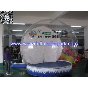 Advertising Large Inflatable Bubble Tent Outdoor with 2 Tunnels