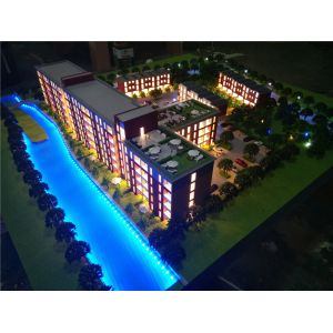 Commercial Miniature Architectural Models UK Residential Building Style