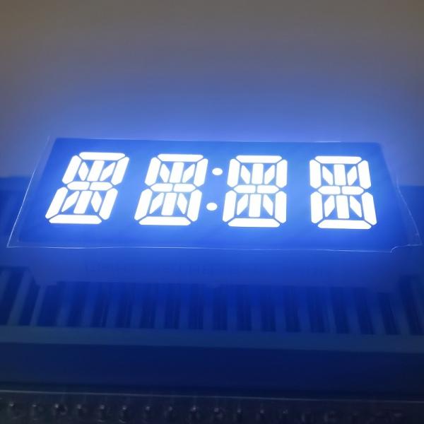 Custom Ultra White 4 Digit 10.2mm 14 Segment LED Display common anode for home