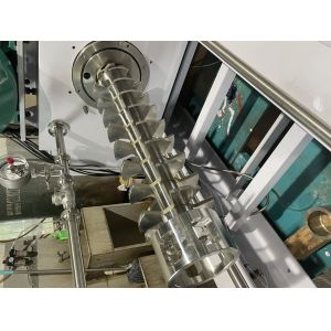 100L 55Kw Non Explosion Bead Mill For Cholocate SUS304 Double Screw Pump