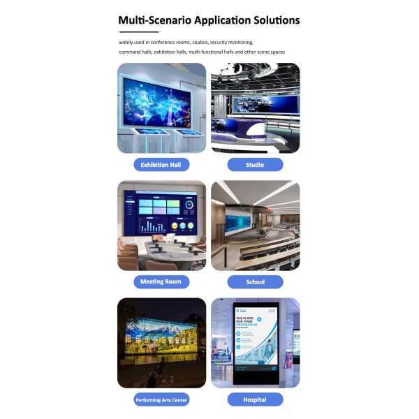 Interior Multimedia Studio Indoor LED Display Screen Video Wall Panel