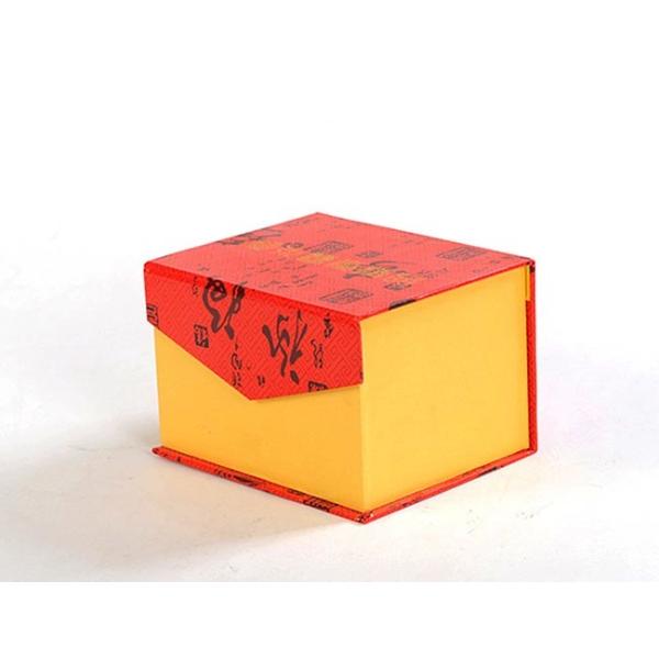 Rigid box white simple design for digital products cardboard gift package with maganet