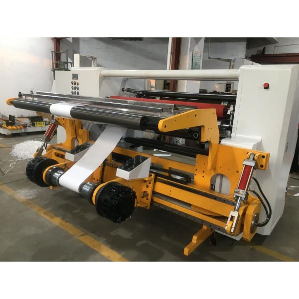 PET Stretch Film Slitting Machine 380V/220V With Auto Loading