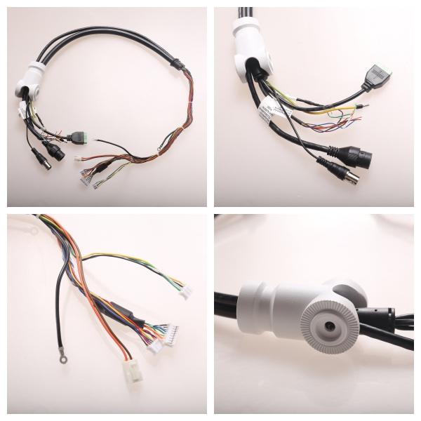 Quality Copper IP Camera Cable With RJ45F/3.81PITCH 2PIN/Insulated Terminal Connector 009 for sale