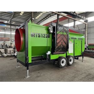 Rotary movable Trommel Screen Machine For Building waste material