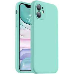 Compatible with iPhone 11 Case, Upgraded Liquid Silicone with [Square Edges]