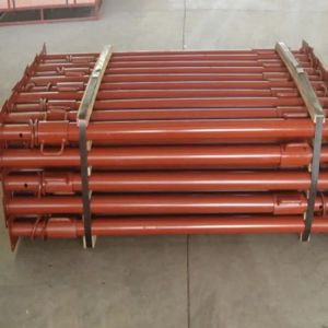 Construction Steel Prop with Silver Coated Surface Treatment adjustable