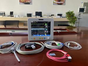 China Multi Parameter Neonatal Patient Monitor With EtCO2 ECG SPO2 NIBP Temp Measurement on sale