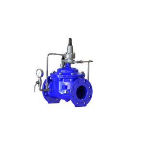Ductile Iron Clean Water Pressure Relief And Sustaining Valve With SS304 Pilot