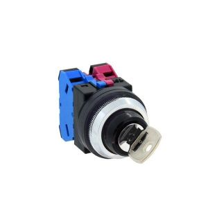 ASN2K20N-NO24401 Push Button Switch φ30 Mounting Hole Size 1 Normally Closed 1NC Contact Structure Type