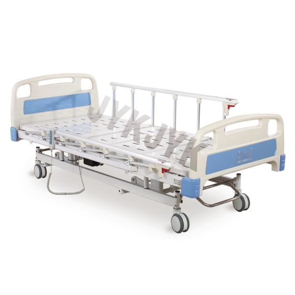 Hydraulic MOTECK hospital bed front view