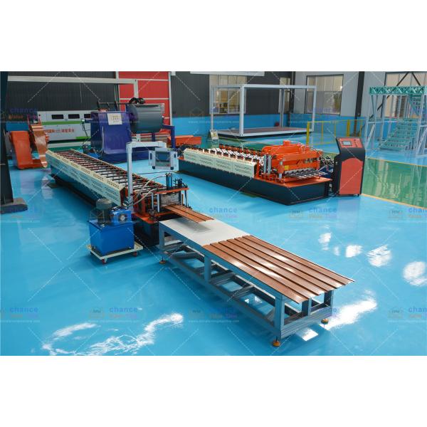 Metal Interior Cladding Wall Panel Decorative Fluted Steel Sheet Roll Forming Machine