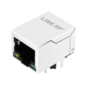RJLB-055TA1 1 Port Tab Down Ethernet Cable Connector RJ45 Modular Jack